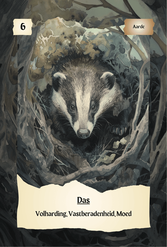 krachtdieren kaart Das