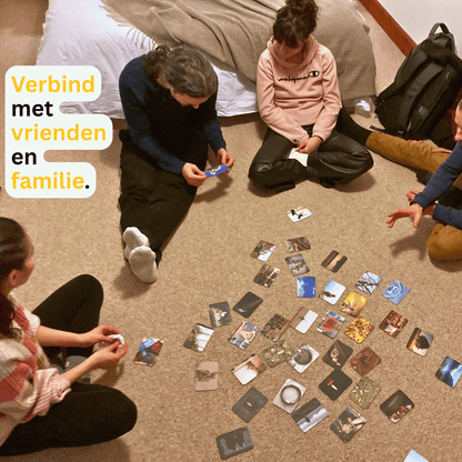 2-in-1 Coachkaarten: 40 Foto associatie & Kernwaarden kaarten